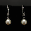 Freshwater pearl earrings - Wishing Star