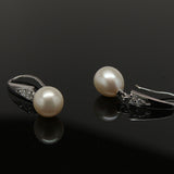 Freshwater pearl earrings - Wishing Star