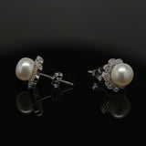 Freshwater pearl earrings - Purity