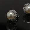 Freshwater pearl earrings - Purity