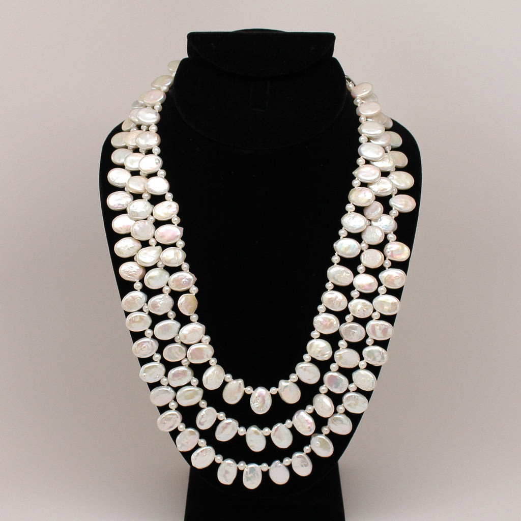 Freshwater pearl - Wedding pearl necklace