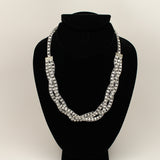 Synthetic diamond - 2 piece jewelry set (Bracelet and ring)