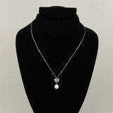 Freshwater pearl necklace and earrings set - Eternal Love