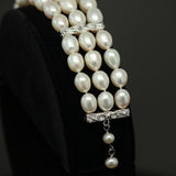 Freshwater pearl bracelet (White) 2