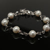 Freshwater pearl bracelet (White)
