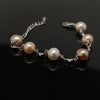 Freshwater pearl bracelet 2 (White, Pink, Purple)